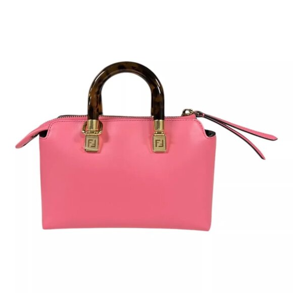 FENDI Shoulder Bag Cross Body 8BS067 leather 2WAY By The Way Mini used - Picture 2 of 10